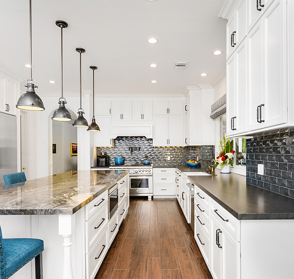 Naples FL interior designer reviewing custom home design plans